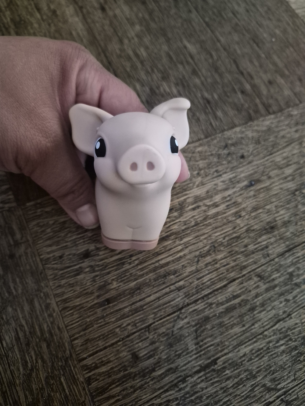 Soft Pale Pink Pig Squishy Tonie